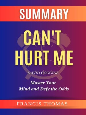 cover image of Summary of Can't Hurt Me